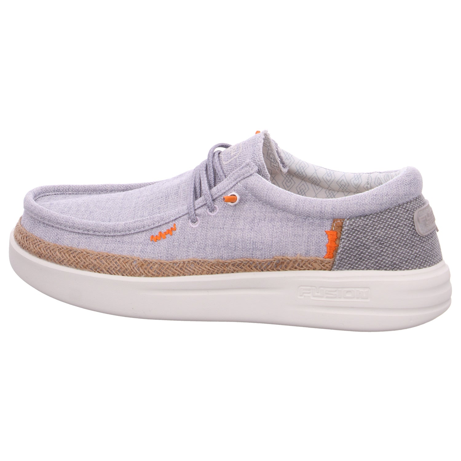Produktbild 2 von Jack high in Linen Lt.blue / 1 - Fusion Shoes