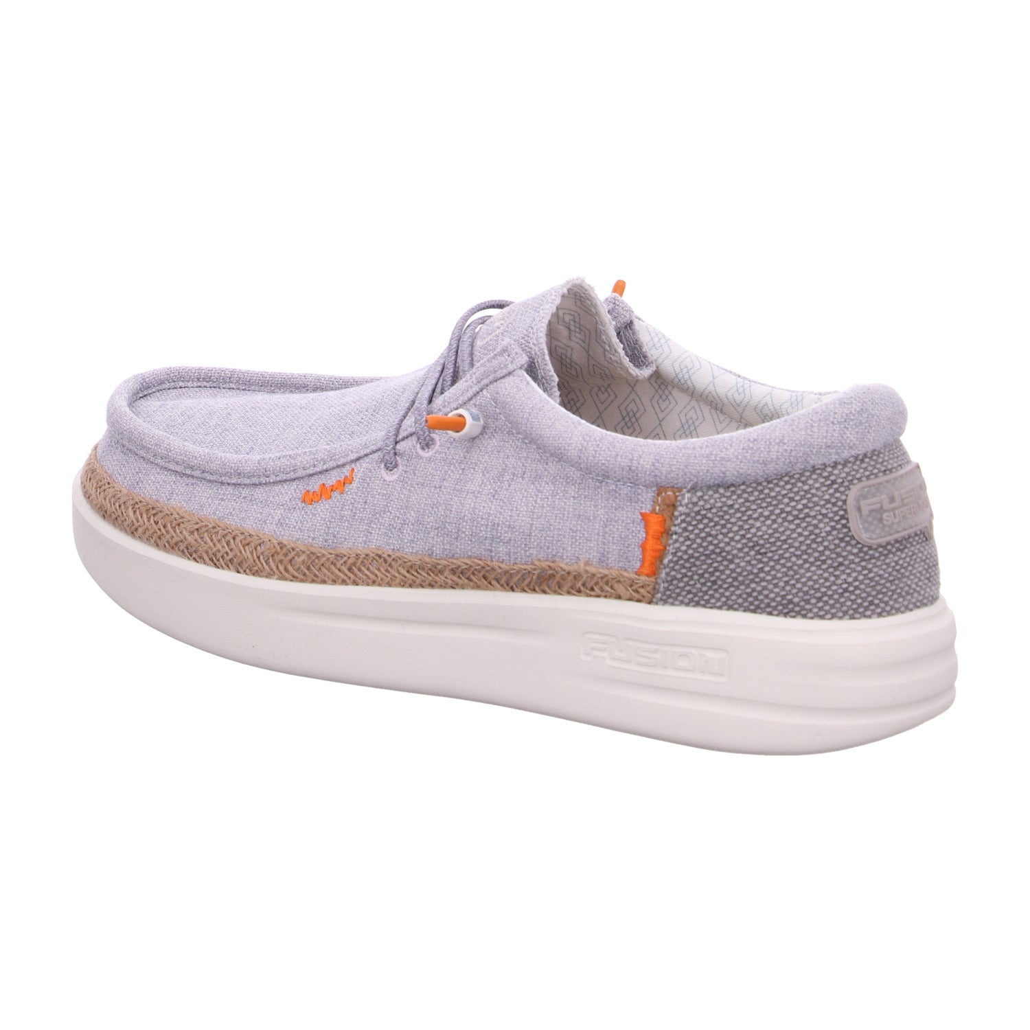Produktbild 3 von Jack high in Linen Lt.blue / 1 - Fusion Shoes