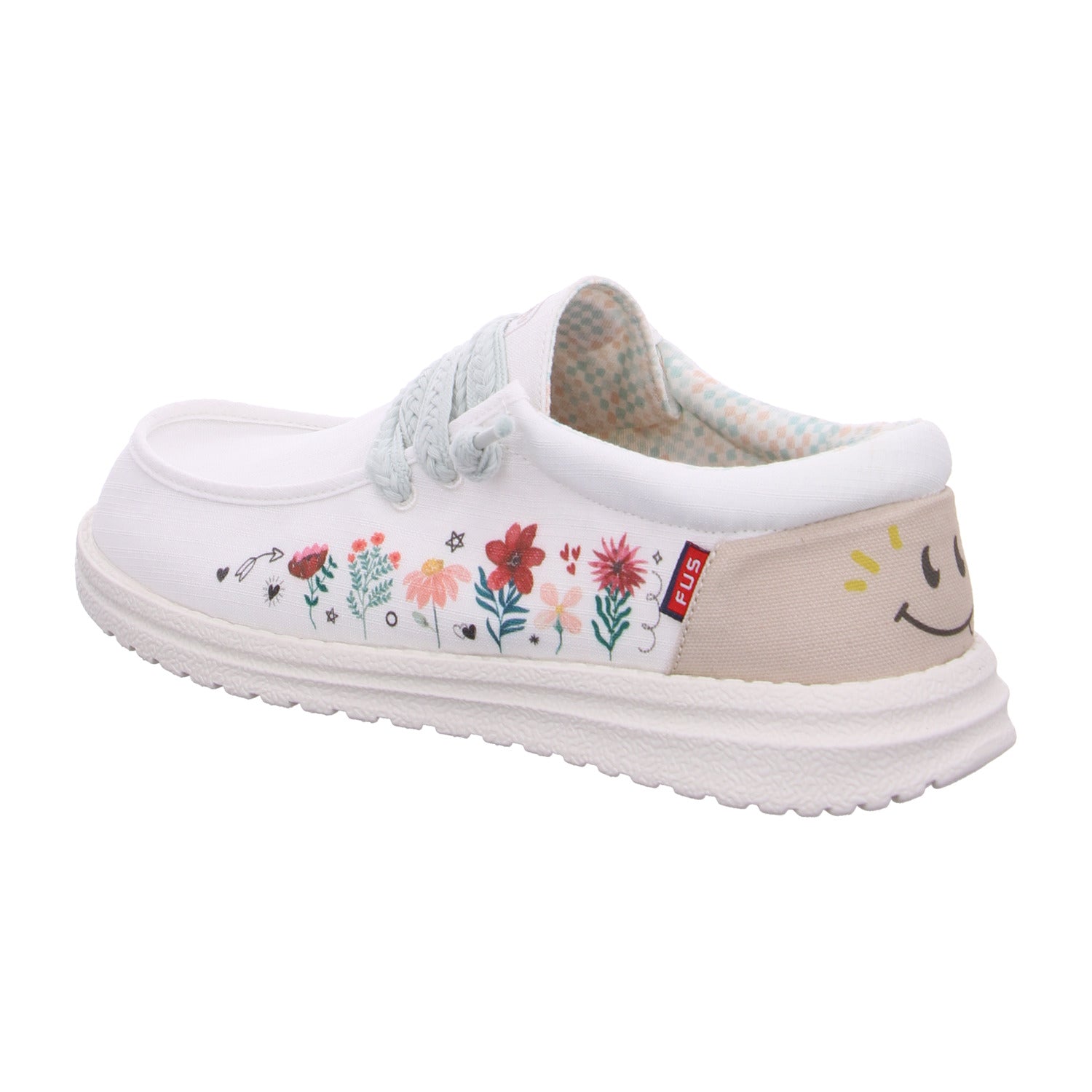 Produktbild 3 von Emma in Flowers White / Weiß - Fusion Shoes