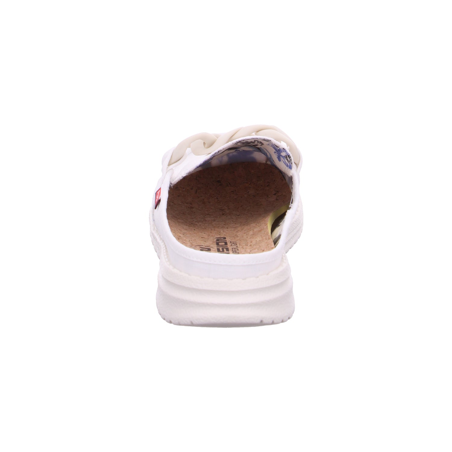 Produktbild 6 von Ella Chain in Washed Canvas White / Weiß - Fusion Shoes