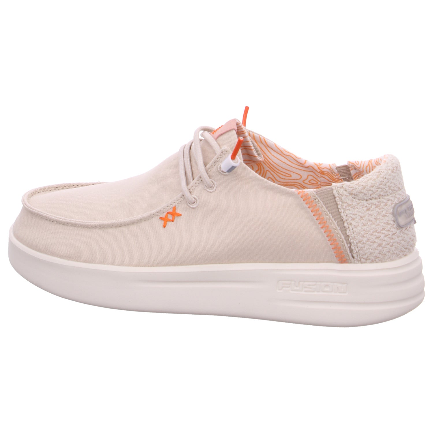 Produktbild 2 von Lily in Washed Canvas Sand / Beige - Fusion Shoes