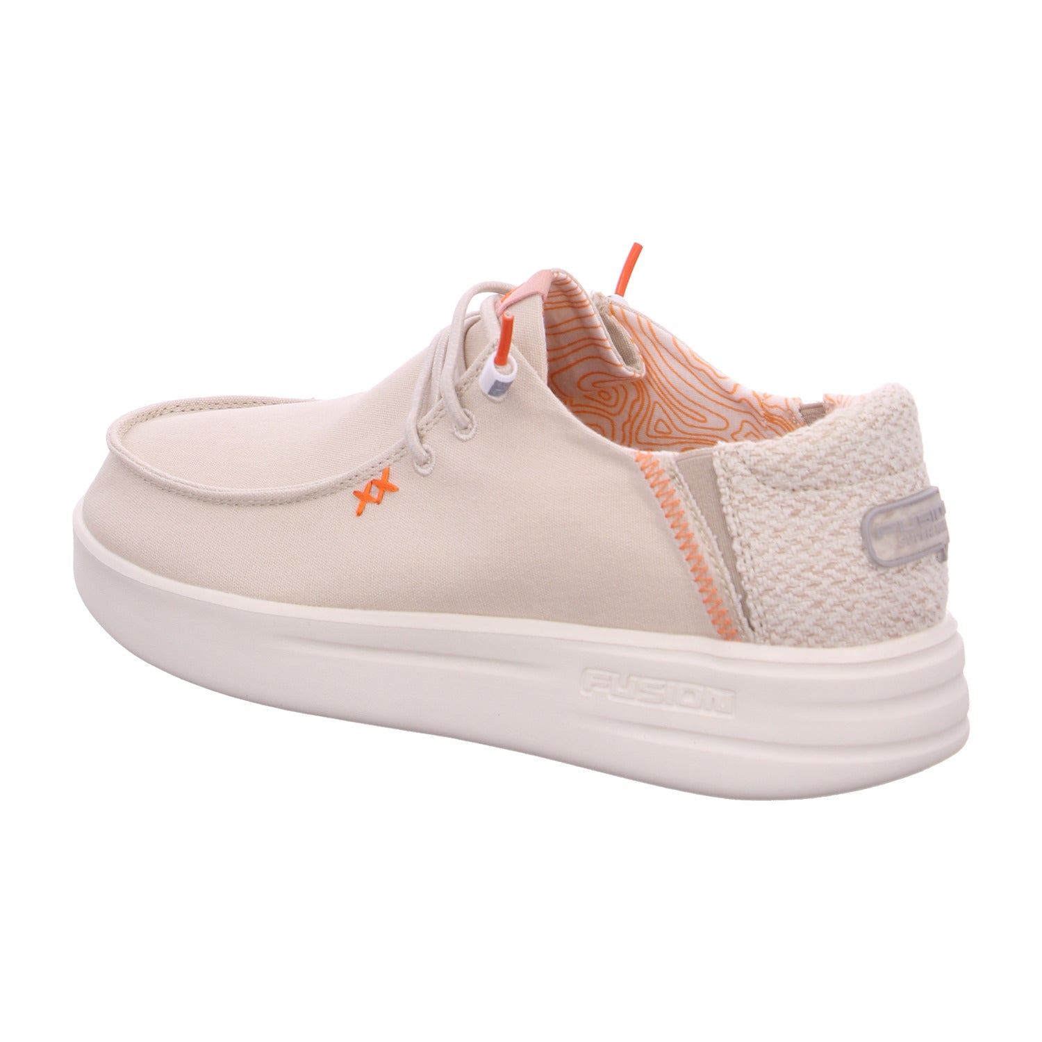 Produktbild 3 von Lily in Washed Canvas Sand / Beige - Fusion Shoes
