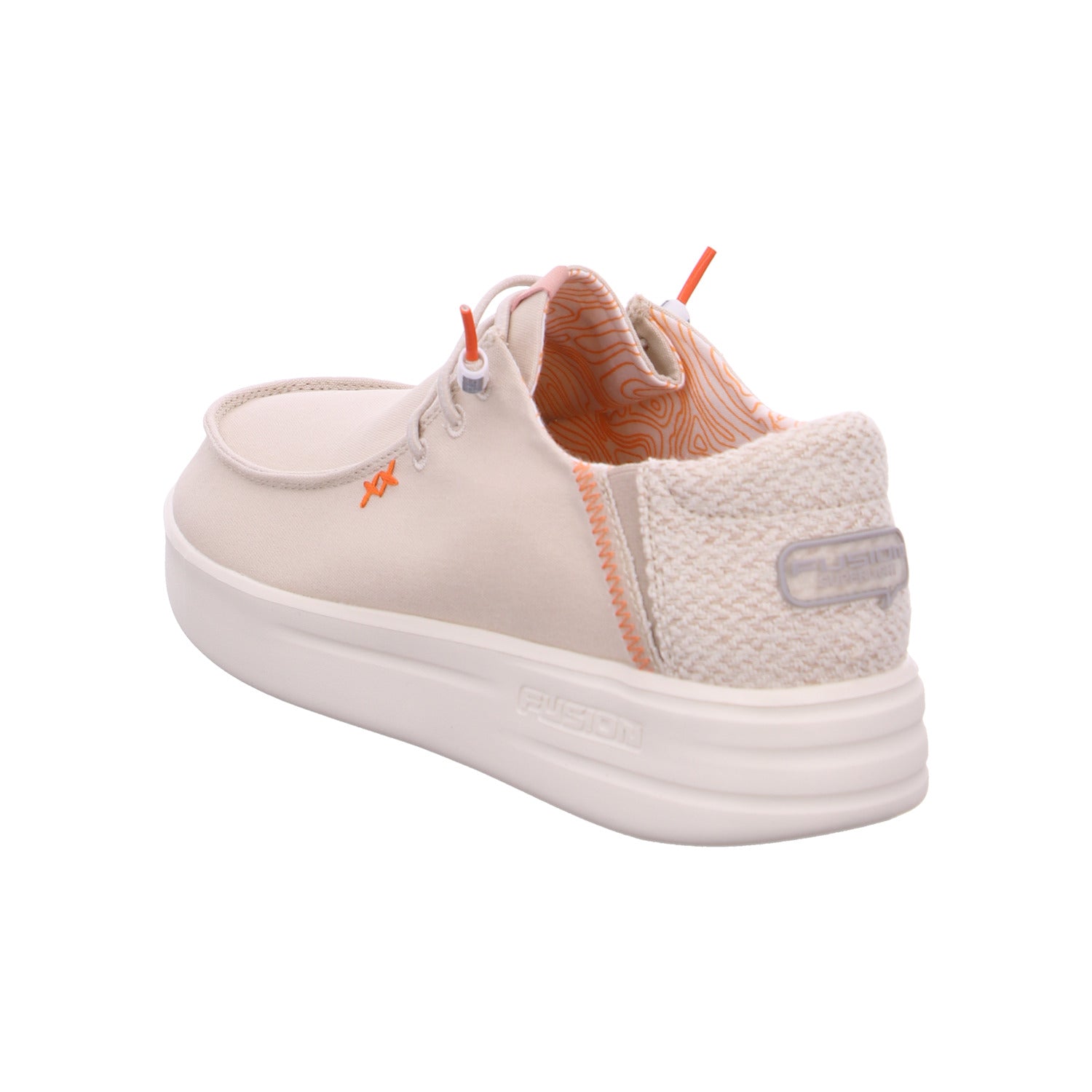Produktbild 4 von Lily in Washed Canvas Sand / Beige - Fusion Shoes