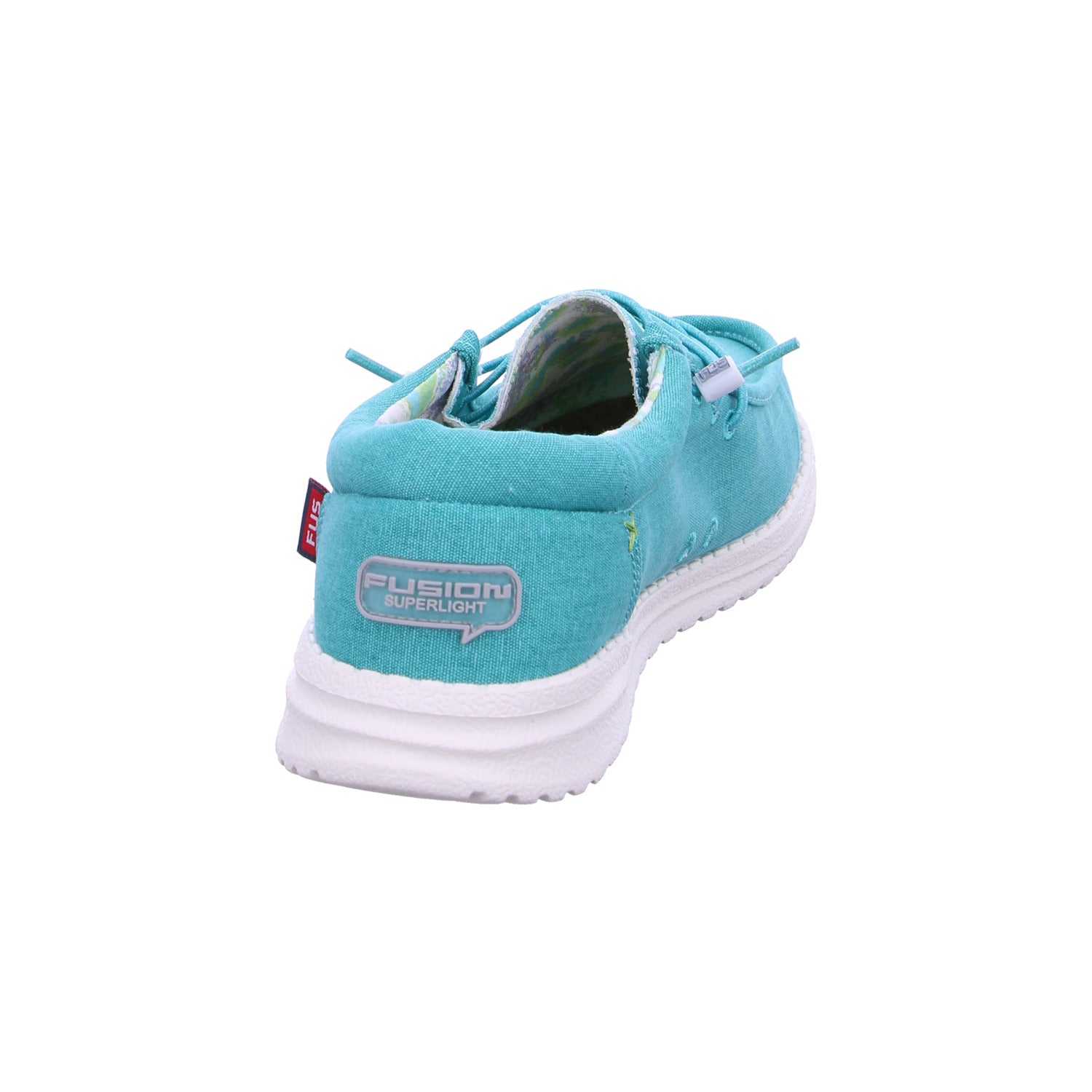 Produktbild 7 von Emma in Washed Canvas Turquoise / Türkis - Fusion Shoes