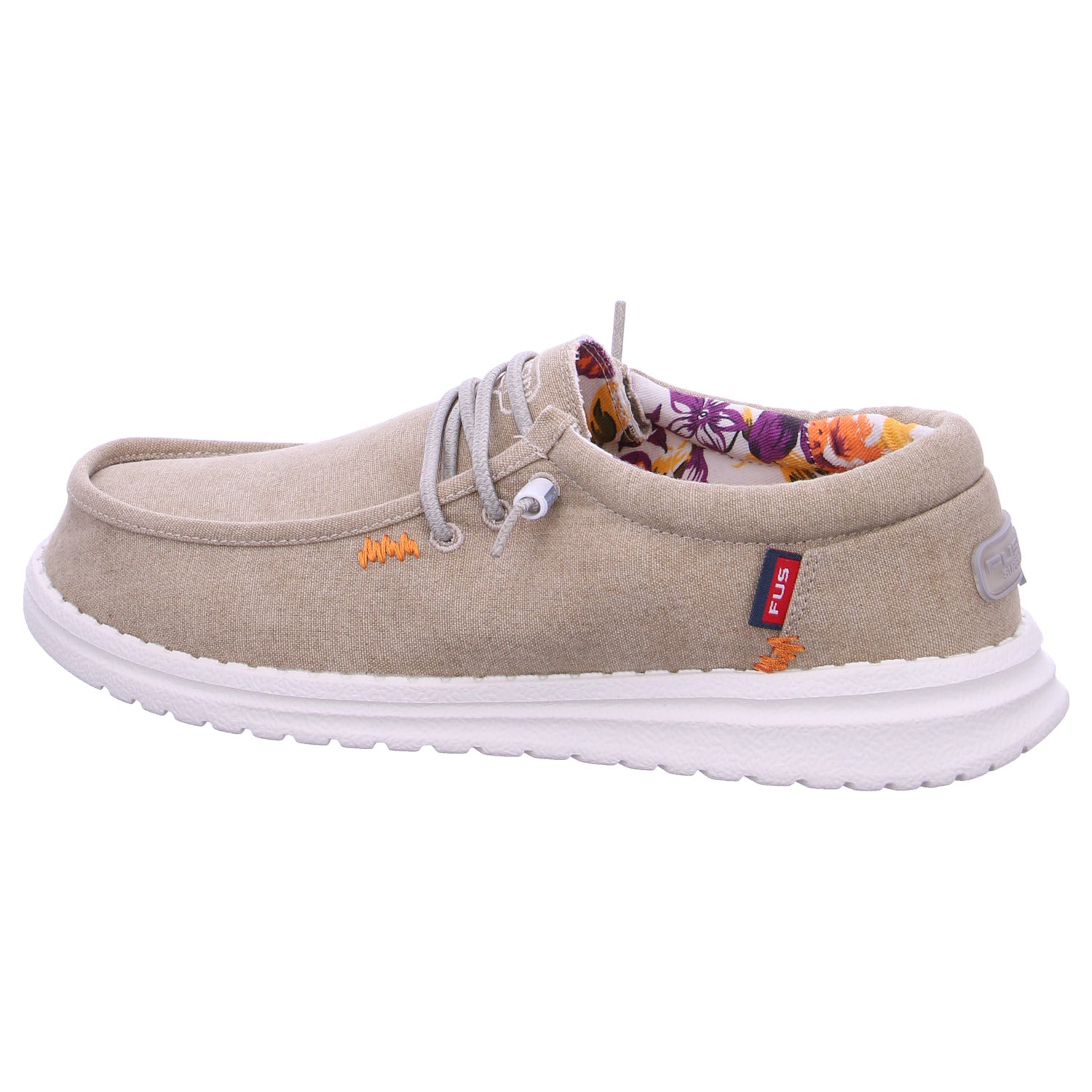 Produktbild 2 von Emma in Washed Canvas Beige / Beige - Fusion Shoes