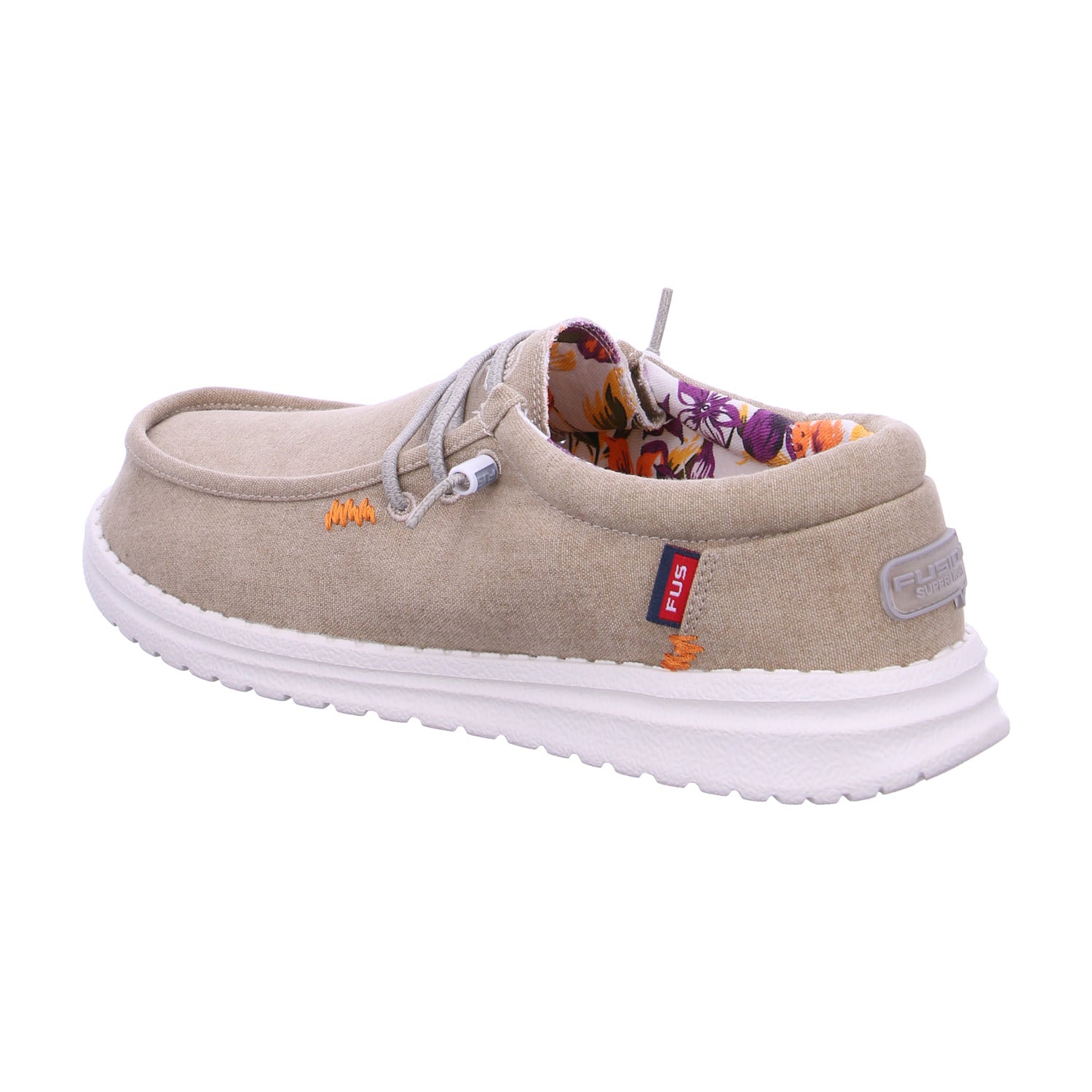 Produktbild 3 von Emma in Washed Canvas Beige / Beige - Fusion Shoes