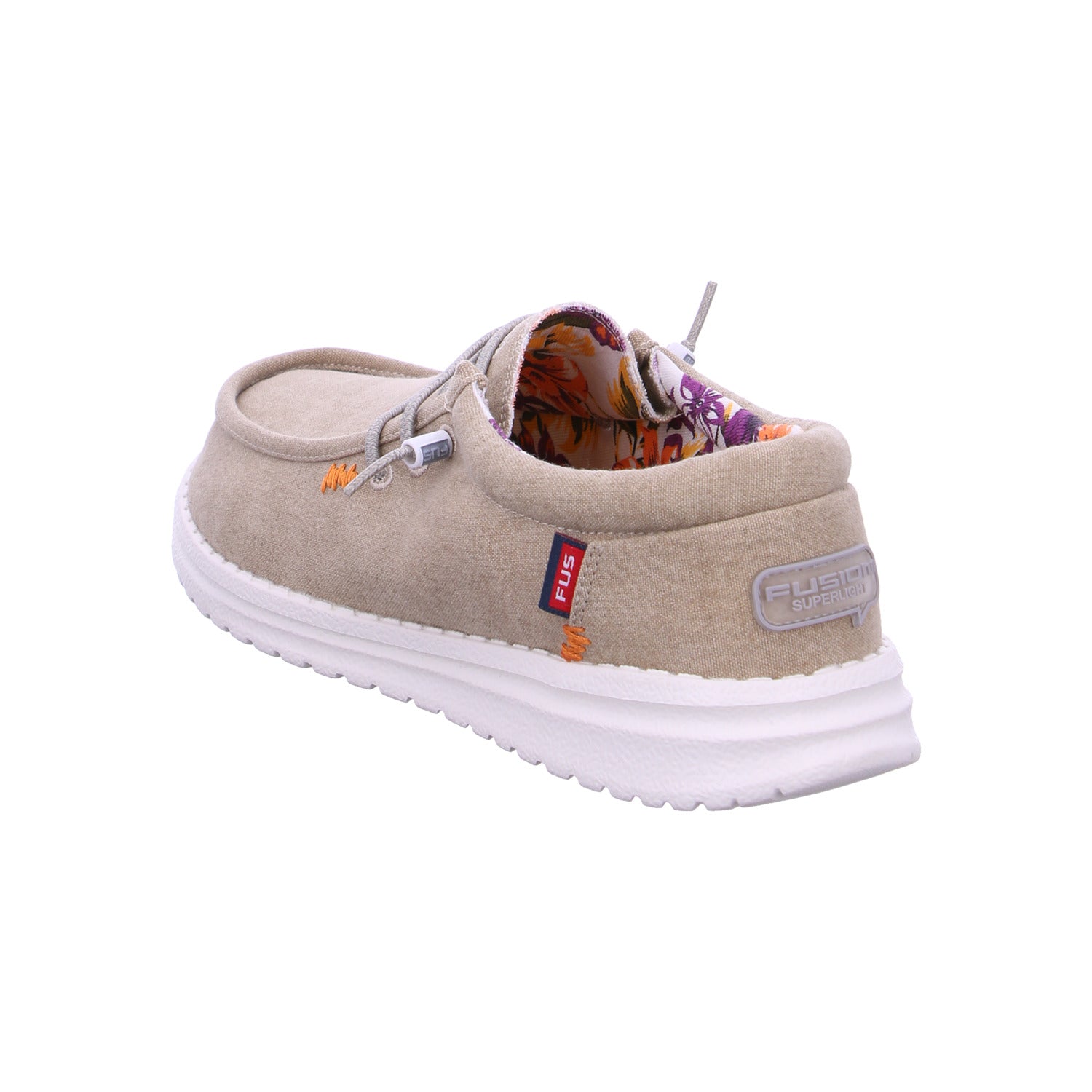 Produktbild 4 von Emma in Washed Canvas Beige / Beige - Fusion Shoes