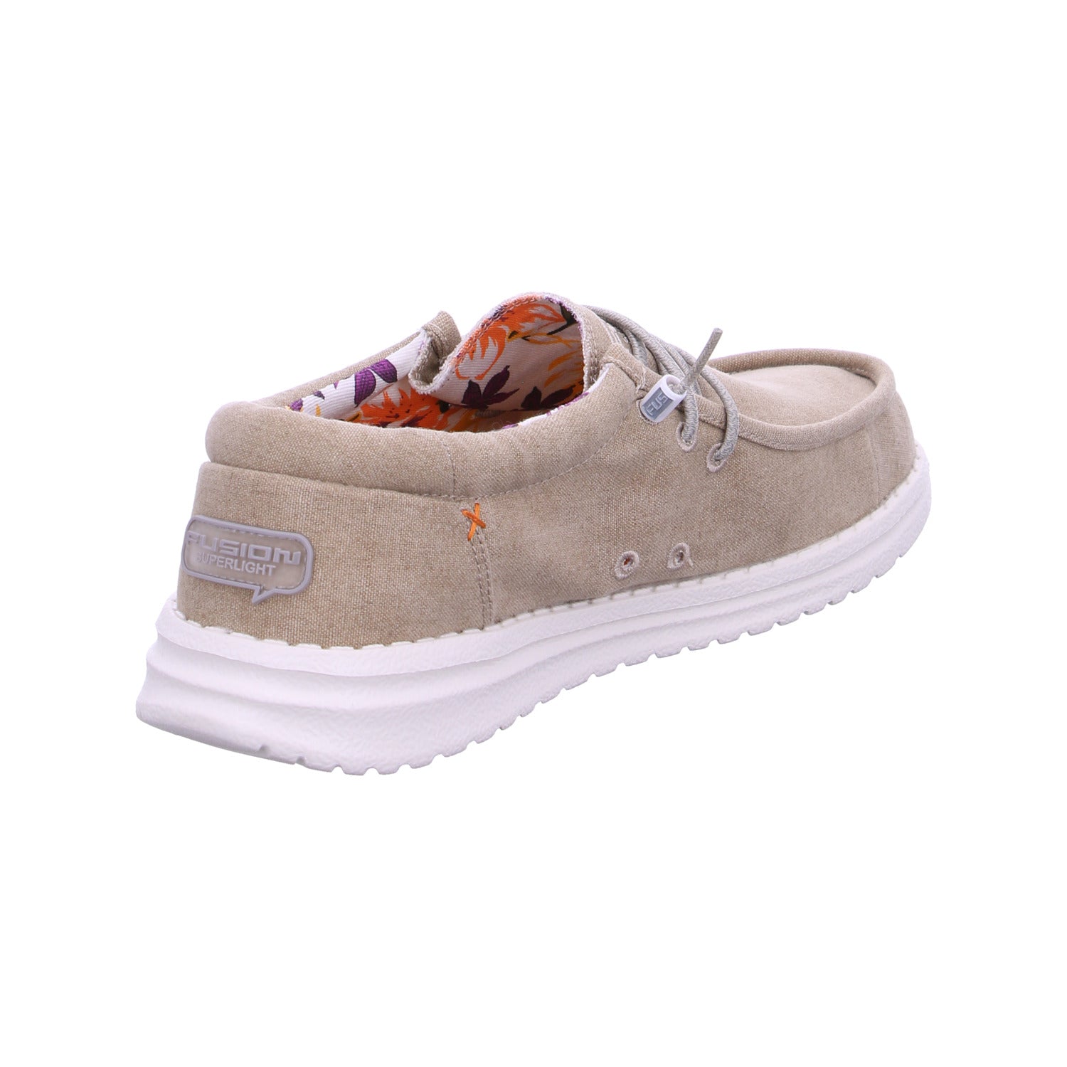 Produktbild 8 von Emma in Washed Canvas Beige / Beige - Fusion Shoes