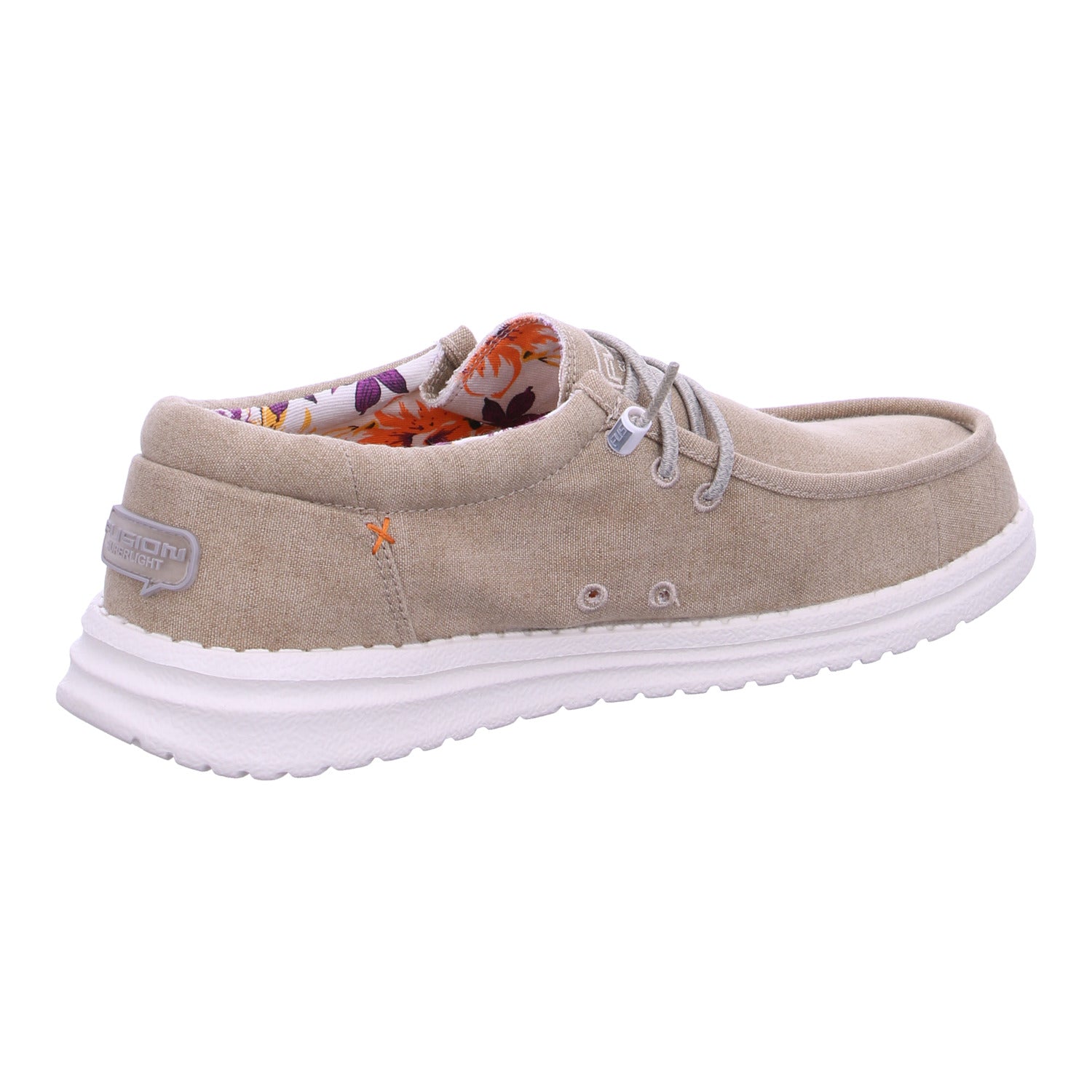 Produktbild 9 von Emma in Washed Canvas Beige / Beige - Fusion Shoes