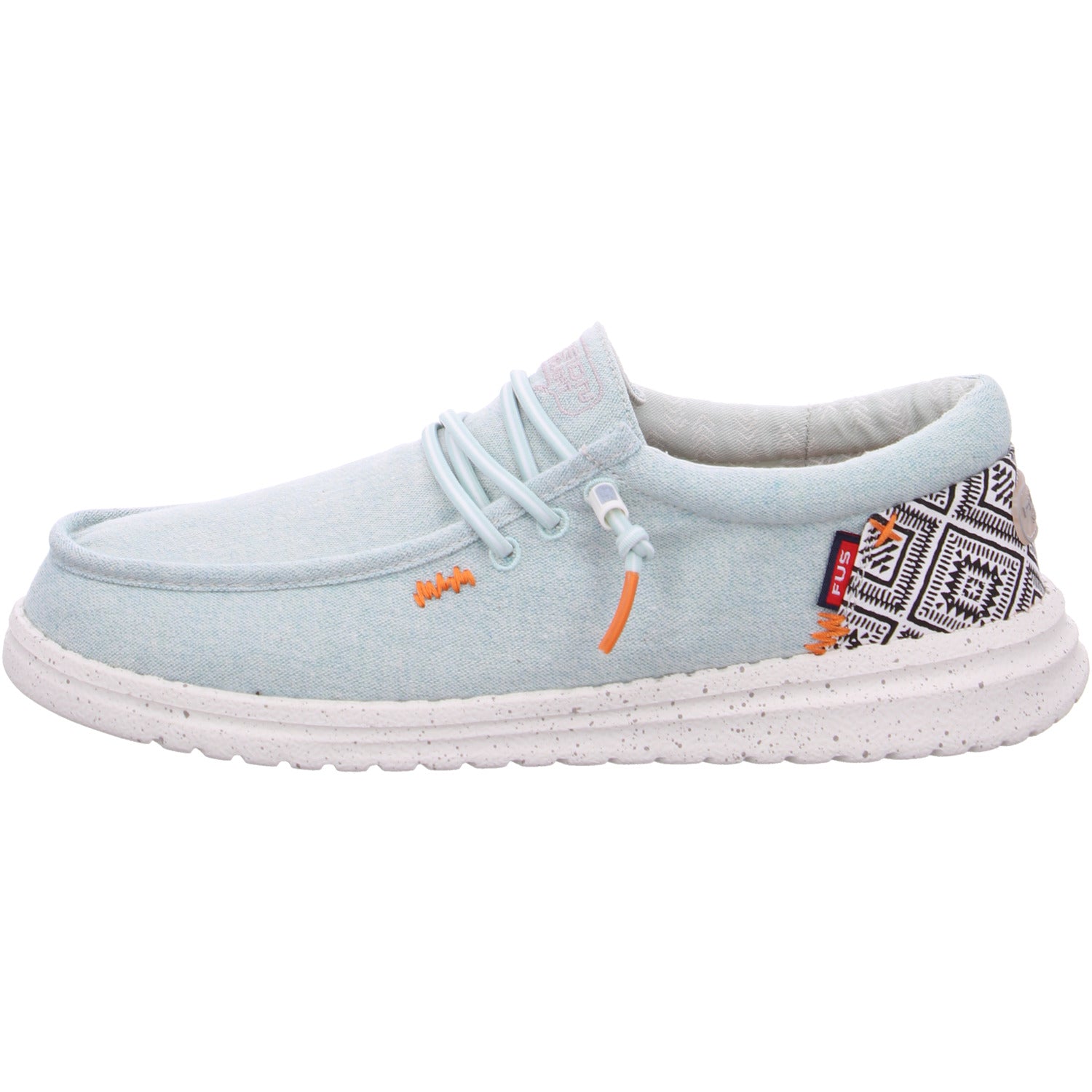 Produktbild 1 von Emma in Fine Canvas Aquamarine / Blau - Fusion Shoes