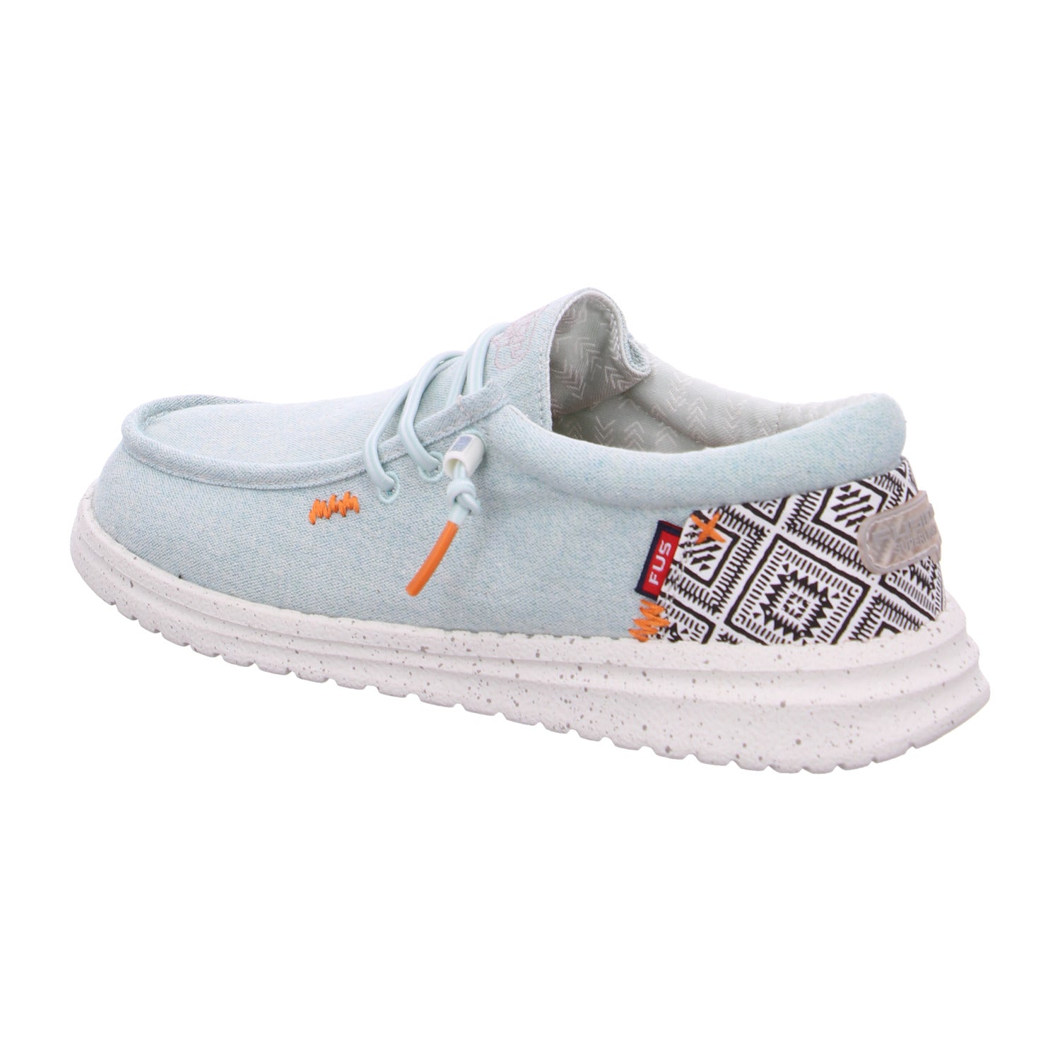 Produktbild 3 von Emma in Fine Canvas Aquamarine / Blau - Fusion Shoes