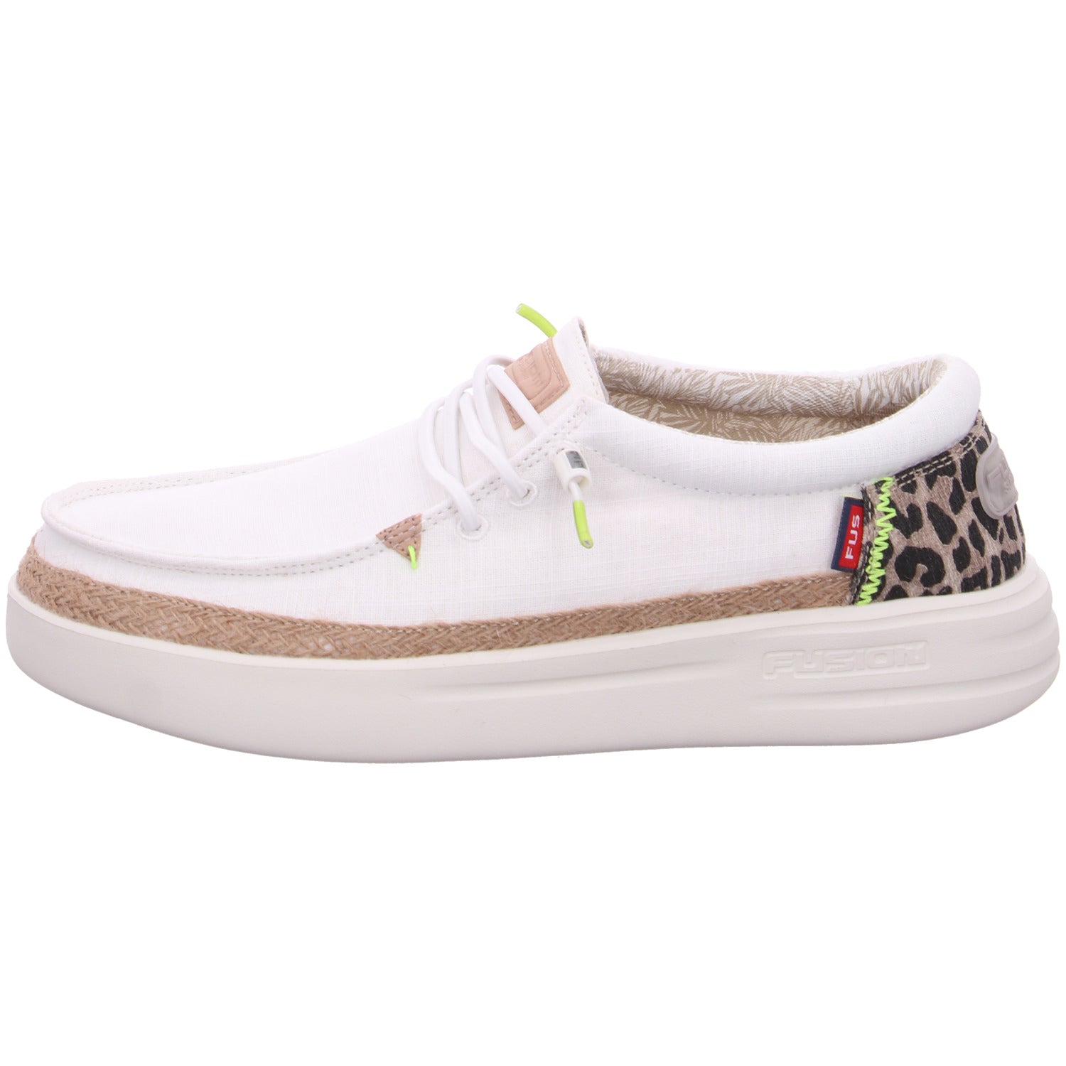 Produktbild 1 von Lily linen in White / Weiß - Fusion Shoes
