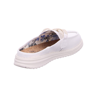 Produktbild 8 von Ella Chain in Washed Canvas White / Weiß - Fusion Shoes