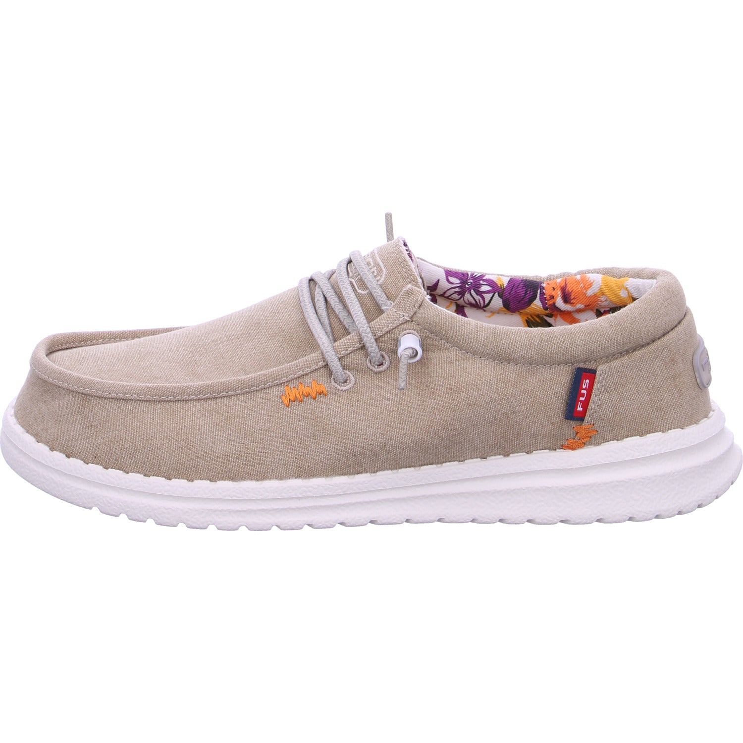 Produktbild 1 von Emma in Washed Canvas Beige / Beige - Fusion Shoes